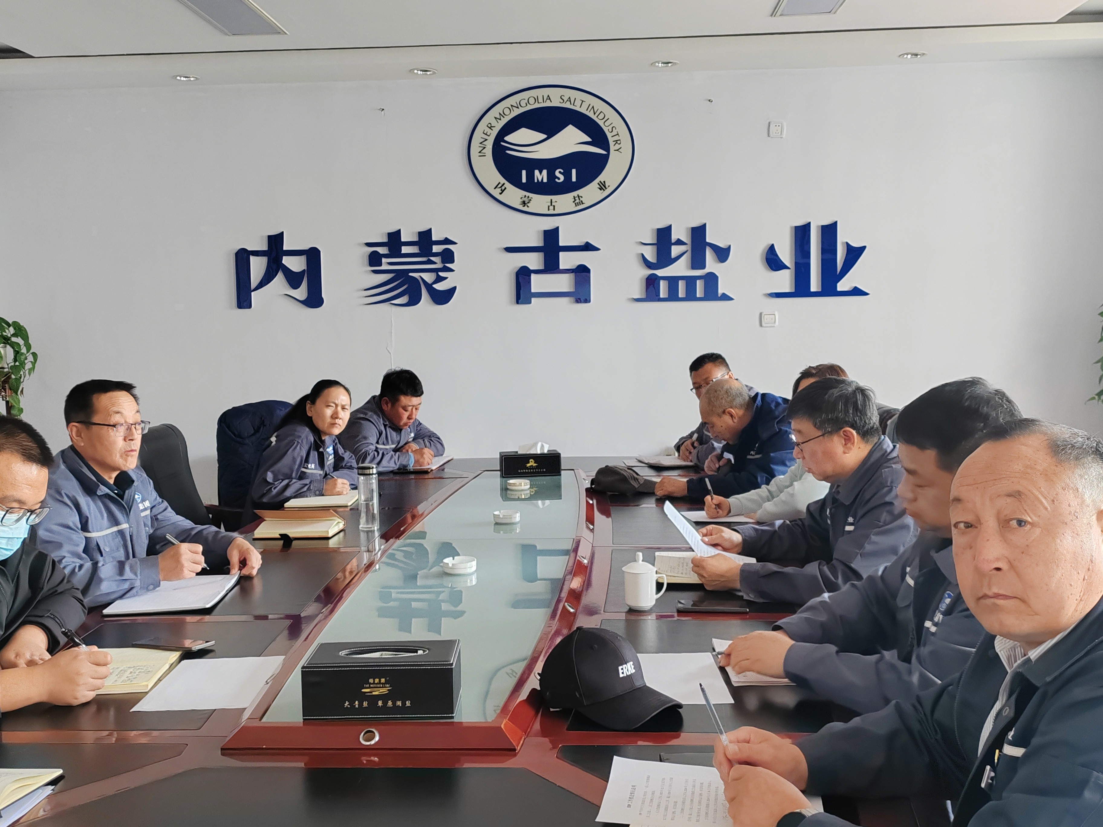 額鹽公司召開ERP工作專題會(huì)，對(duì)ERP工作進(jìn)行再部署、再安排、再落實(shí)